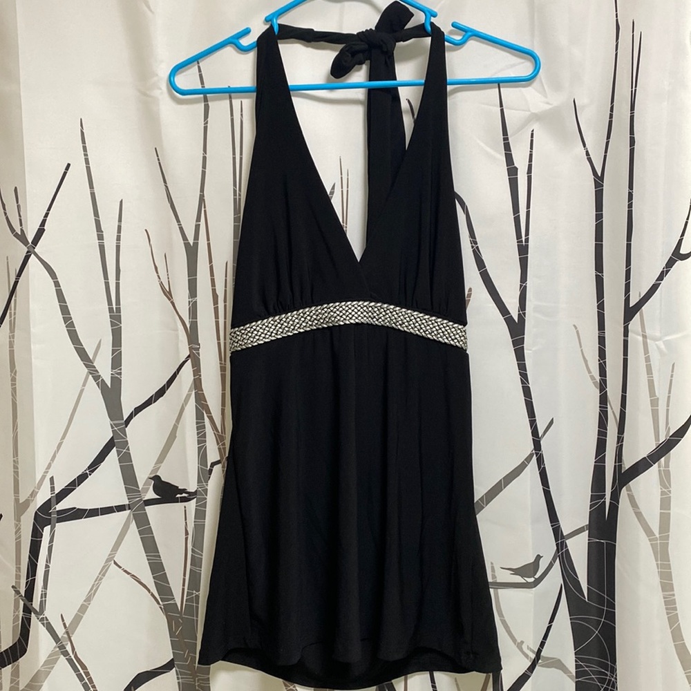 Halter top dress shirt